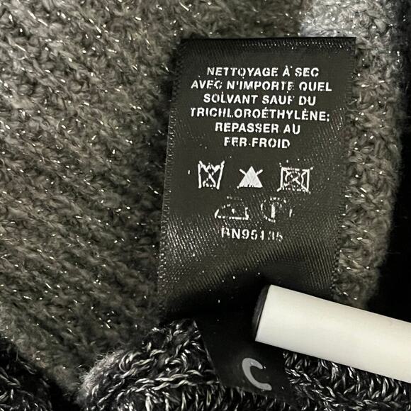 Lafayette 148 New York Womens Colorblock Mock Sweater Size Large - Picture 8 of 11